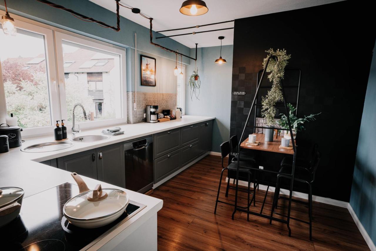 Soonwald Apartment Mit Garten & Hot Tube シュトロームベルク エクステリア 写真